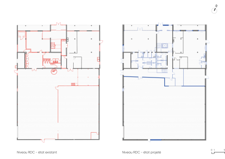 Requalification et rénovation énergétique du bâtiment Jean Grandel